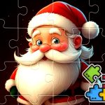 Christmas Puzzle With Santa