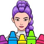 kpop hunter coloring
