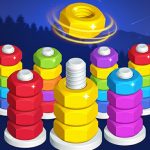 Nuts Color Sorting Game