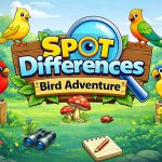 Spot Differences Bird Adventure