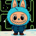 Winter Labubu Pacman Adventure
